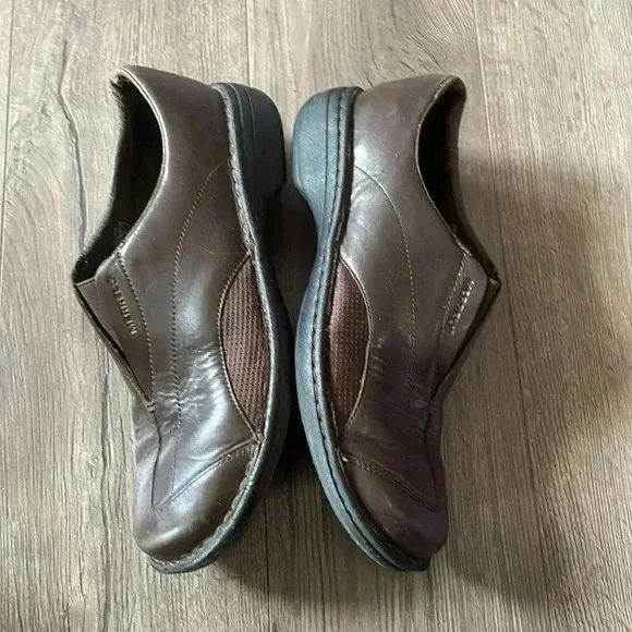 Merrell Tetra Flex Shoes Women's 10 Dark Brown Slip On Loafer Comfort Walking - Picture 5 of 10